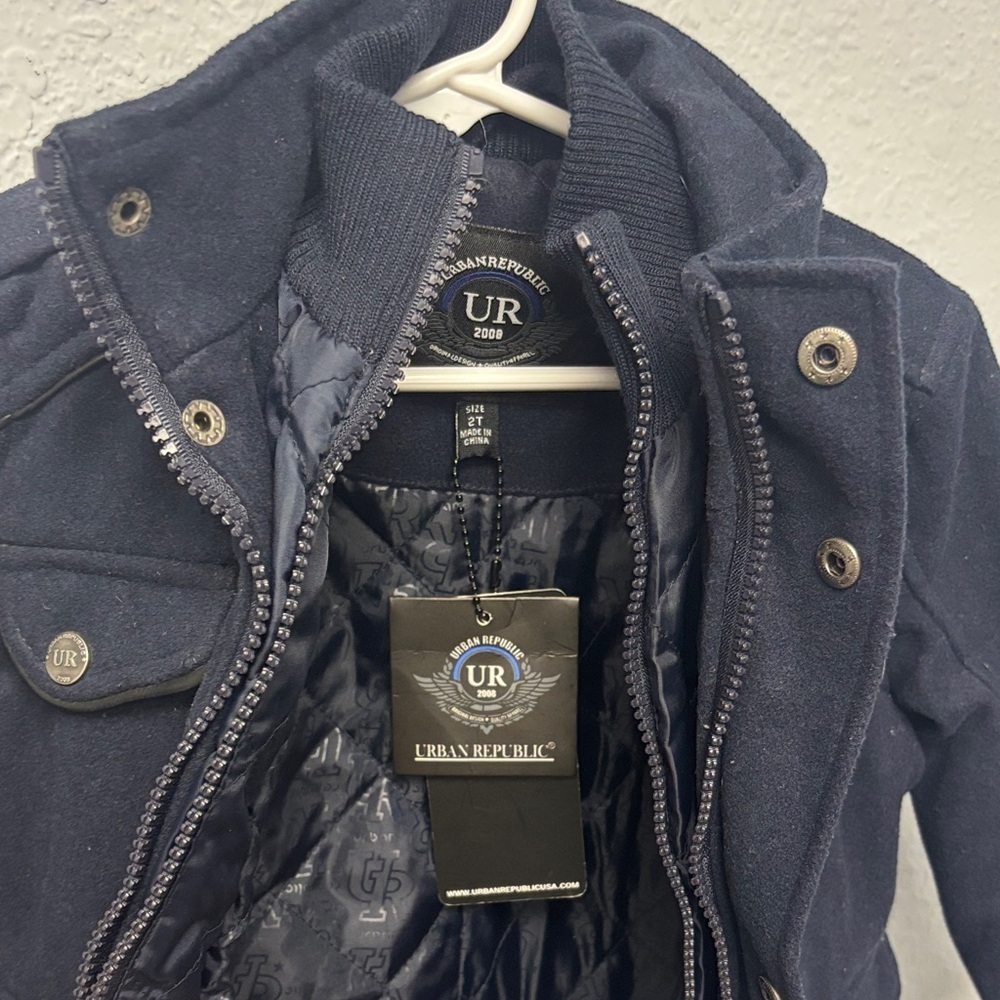 NWT Urban Republic 2T Multilayer, MultiPocket Coat, Sigma Boy EUC - Picture 3 of 10